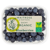 Waitrose  Duchy Organic Blueberries