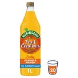 Robinsons Fruit Creations Orange & Mango Squash £1.75