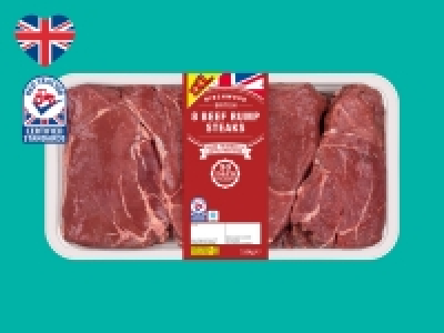 Birchwood 8 British Beef 30-Day Matured Rump Steaks