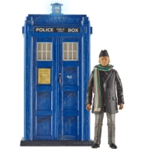 Doctor Who The First Doctor & Electronic Tardis Set 2pk