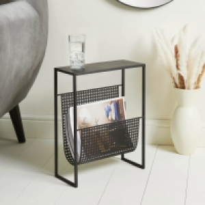 Urban Paradise Magazine Rack - Black