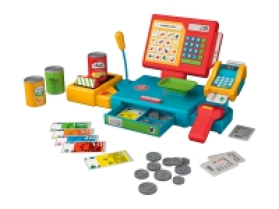 Playtive Toy Cash Register - 46 Piece Set