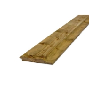 Treated Shiplap Cladding 18 x 119mm x 2.4m - Pack of 5
