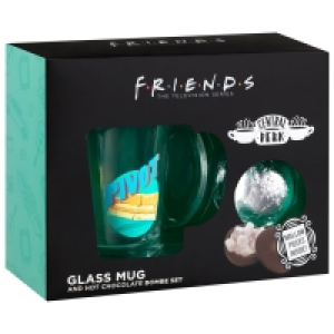 Friends Glass Mug & Hot Chocolate Bombe Set - Pivot
