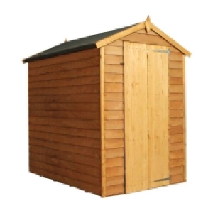 Mercia 6 x 4ft Overlap Apex Windowless Shed £430.00