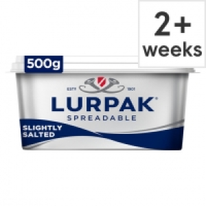 Tesco  Lurpak Slightly Salted Spreadable 500G