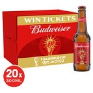 Budweiser Lager Beer Bottles £10.99
