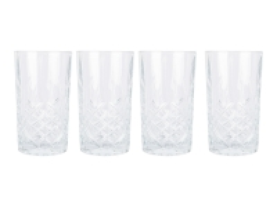 Lidl  Ernesto Whisky Glasses / Highball Glasses - 4 pack