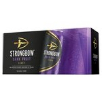 Morrisons  Strongbow Dark Fruit Cider Cans
