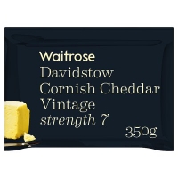 Waitrose  Waitrose Davidstow Cornish Cheddar Vintage Strength 7
