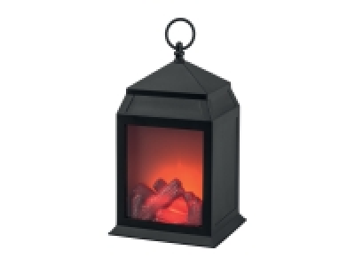 Livarno Home LED Fireplace Style Lantern