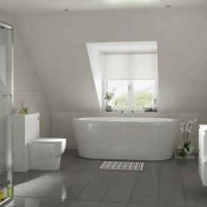 Breeze Ice Porcelain Wall & Floor Tile 286 x 580mm £35.00