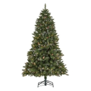 7ft Danube Premium Pre-lit Artificial Christmas Tree £130.00