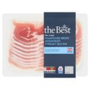 Morrisons The Best Dry Cured Unsmoked Streaky Bacon
