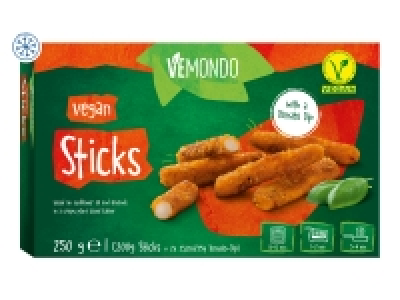Vemondo Crispy Breaded Sticks with Tomato Dip