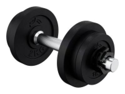 Crivit 10kg Dumbbell Set - 9 pieces
