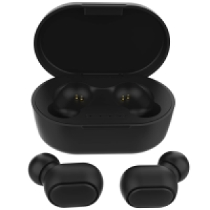 Air5 True Wireless Earbuds with Charging Case - Black