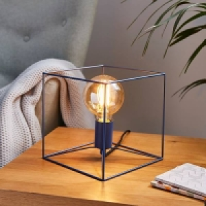 Edge Table Lamp - Navy £20.00