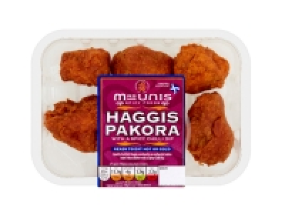 Mrs Unis Haggis Pakora £1.59