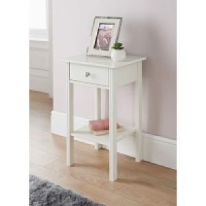 Larson Side Table - White