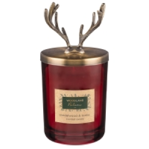 Woodland Nature Stag Candle - Sandalwood & Tonka