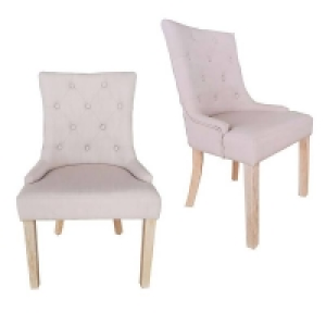 Serena Scoop Dining Chair - Set of 2