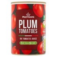 Morrisons  Morrisons Peeled Plum Tomatoes