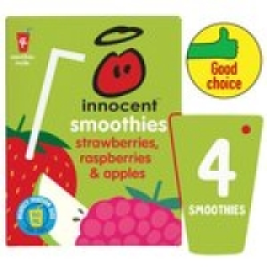 Innocent Smoothies Kids Strawberry, Blackberry & Raspberry  £2.00