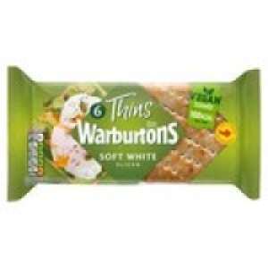 Warburtons Soft White Sliced Sandwich Thins £1.00