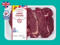 Lidl  Birchwood 4 British Beef 21-Day Matured Steaks