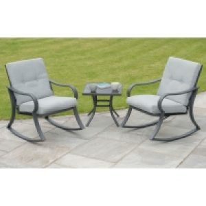Madison Premium Rocking Bistro Set 3pc