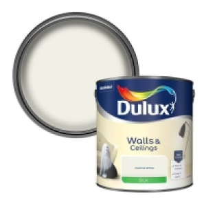 Dulux Jasmine White - Silk Emulsion Paint - 2.5L £21.00