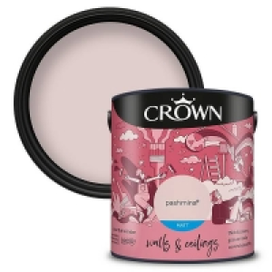 Crown Walls & Ceilings Matt Emulsion Pashmina - 2.5L