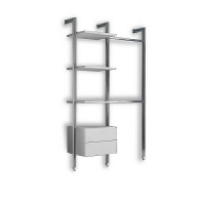 Retail SpacePro Relax Modular Storage System 3 - White £416.00