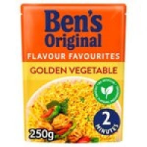 Bens Original Golden Vegetable Microwave Rice £1.39
