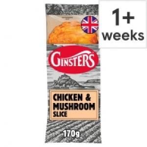 Ginsters Chicken And Mushroom Slice 170G £1.65