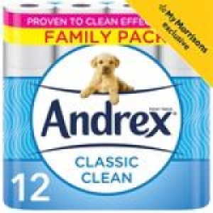 Andrex Classic Clean Toilet Roll