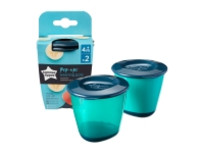 Tommee Tippee Pop-Up Weaning Pots - 2 pack