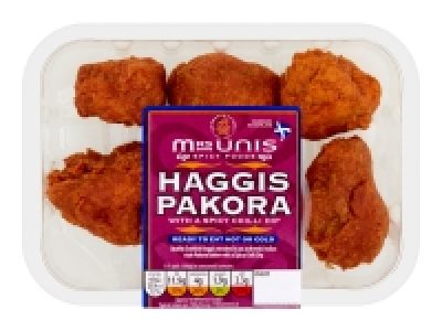 Mrs Unis Haggis Pakora £1.59