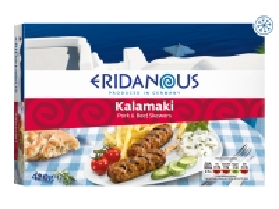 Eridanous Kalamaki Pork < Beef Skewers £2.99