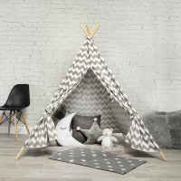 HomeBargains  My Little Home: Play Teepee with Compact Carry Bag