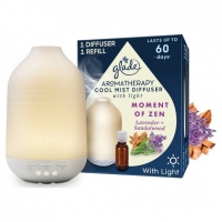 Tesco  Glade Aromatherapy Mist Diffuser Zen Kit 17.4Ml