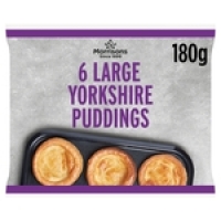 Morrisons  Morrisons 6 Large Yorkshire Puddings