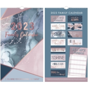 Midi Calendar 2023 - Marble