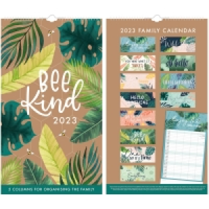 BMStores  Midi Calendar 2023 - Bee Kind