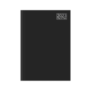 A5 Page a Day Diary 2023 - Black