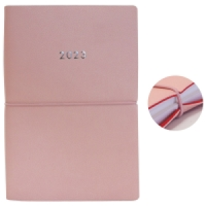 A5 Week to View Planner Diary 2023 - Light Pink