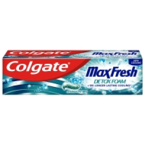 BMStores  Colgate Max Fresh Detox Foam Toothpaste 75ml
