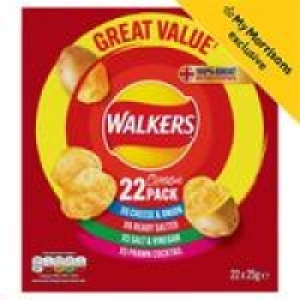 Walkers Classic Variety Multipack Crisps £4.50