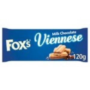 Foxs Viennese Milk Chocolate Biscuit Sandwich